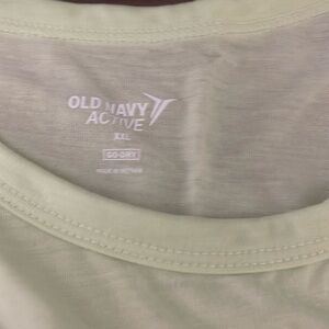 Old Navy Active, Neon Green Split Side Tank, XXL NWT